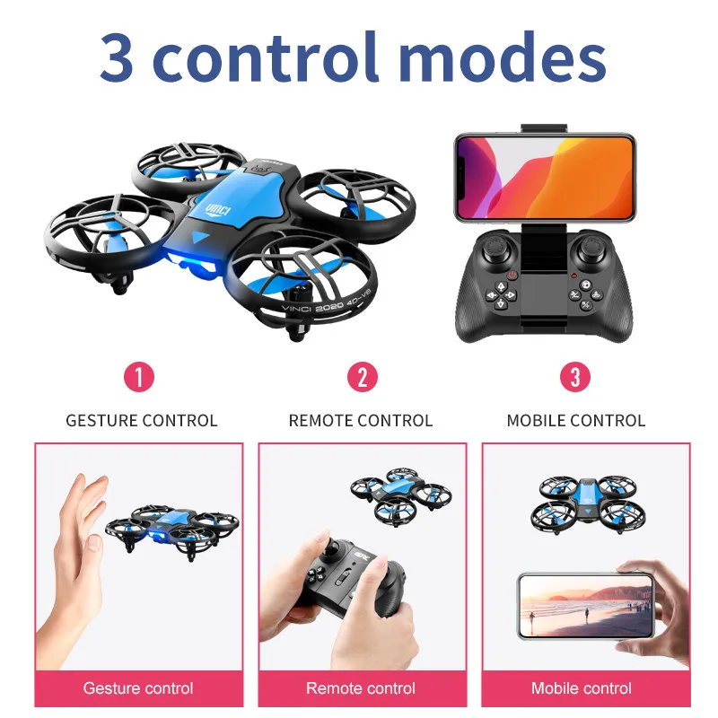 V8 New Mini Drone 4K Professio - Drone Kit Professional recension och pris